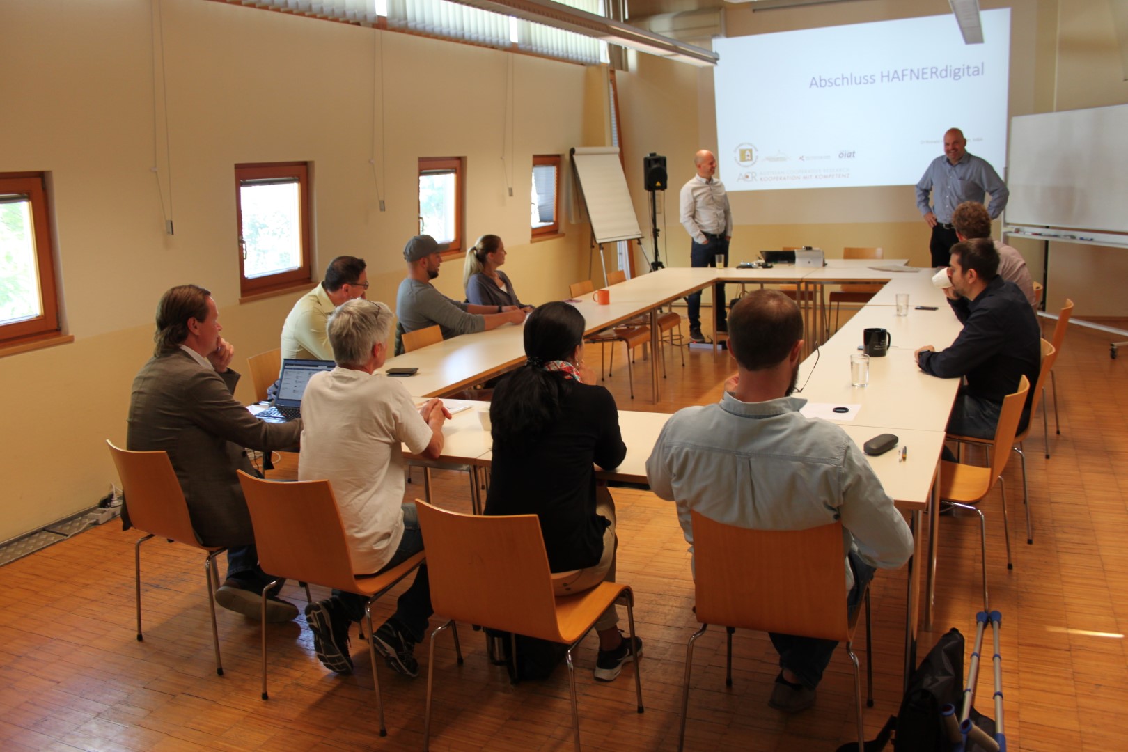 Workshop mit Hafnern zum Thema Digitalisierung
