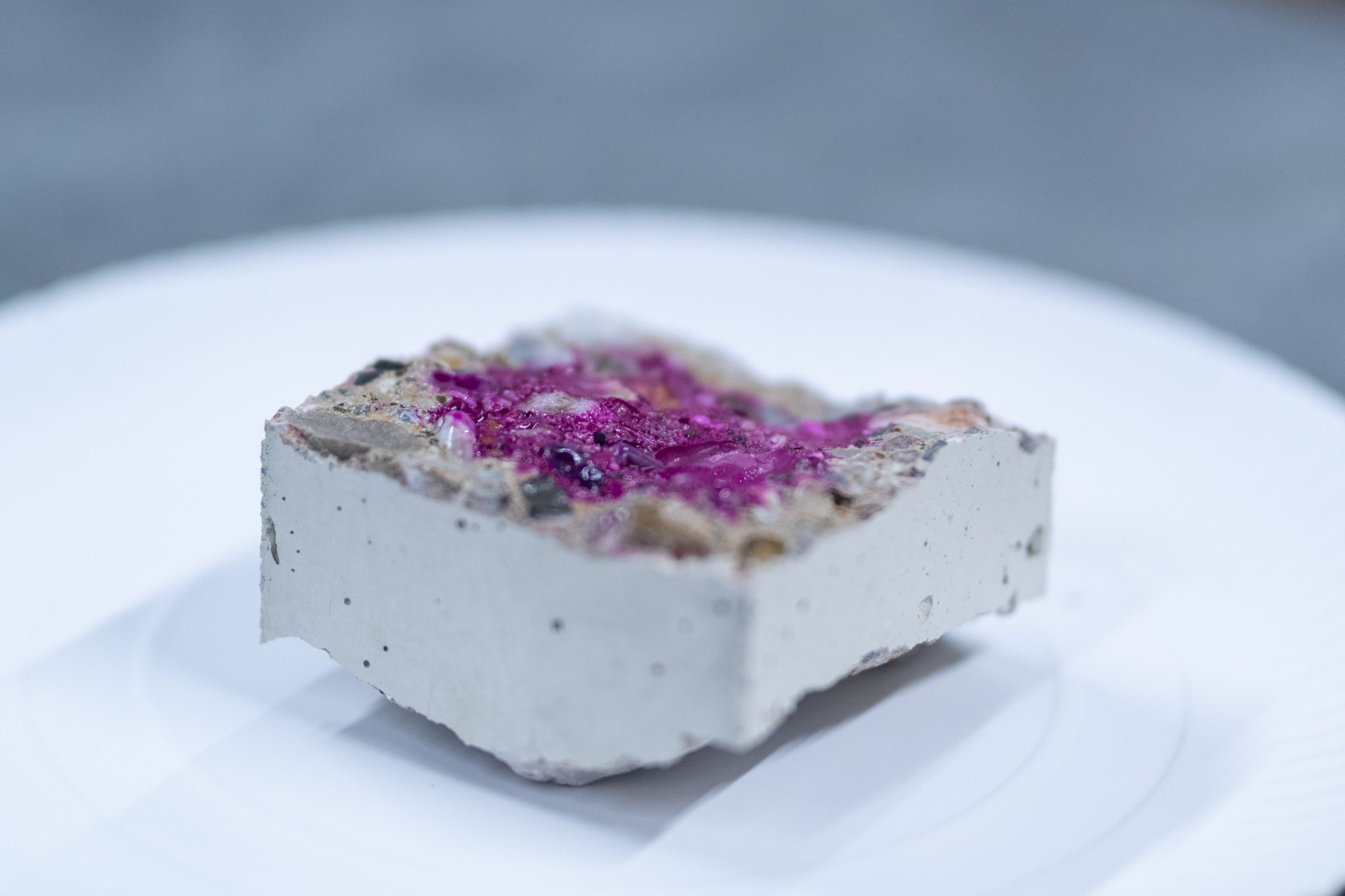 Darstellung einer Zement-Probe