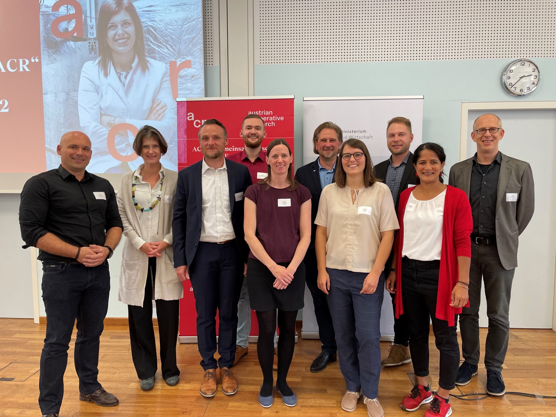 Gruppenbild der Projektleiterinnen der KMU-Projekte