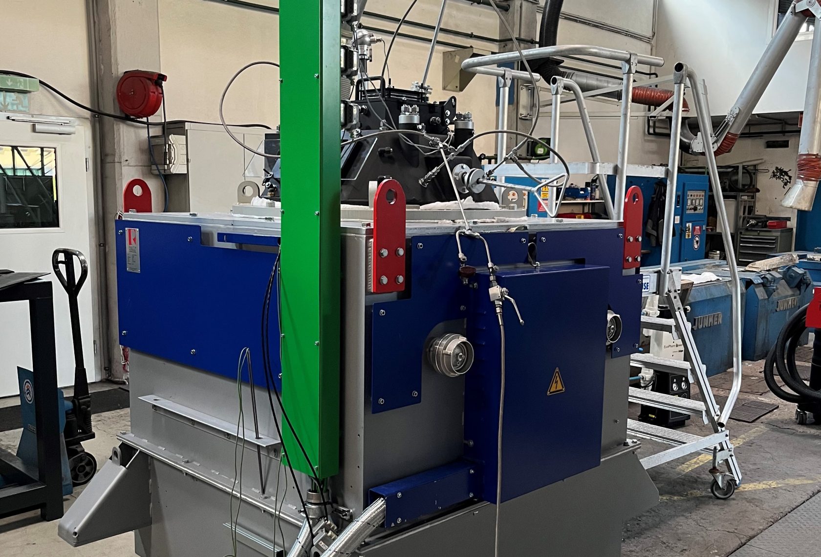 Forschungs-Versuchsofen zur Magnesiumproduktion