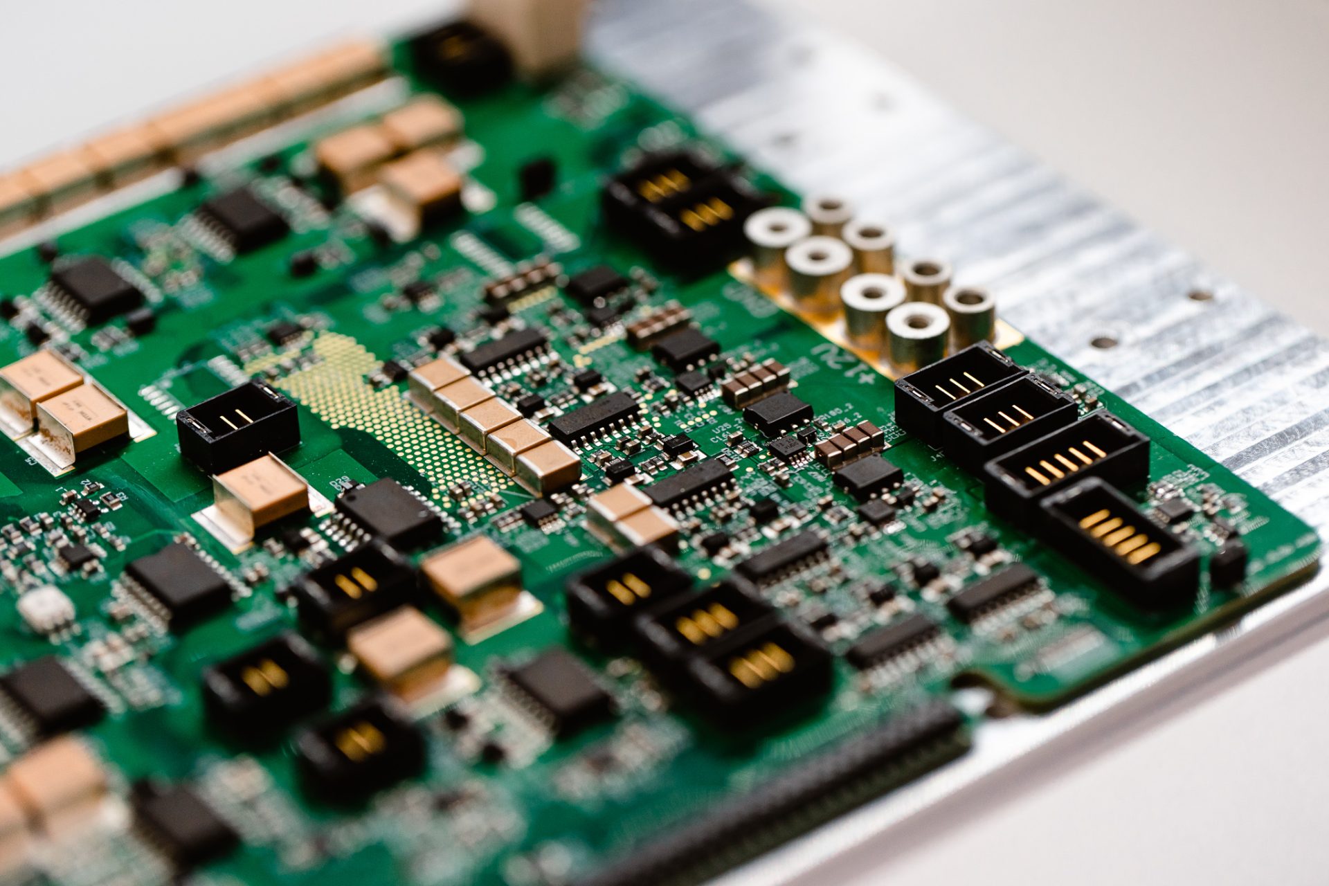 Platine in Nahaufnahme