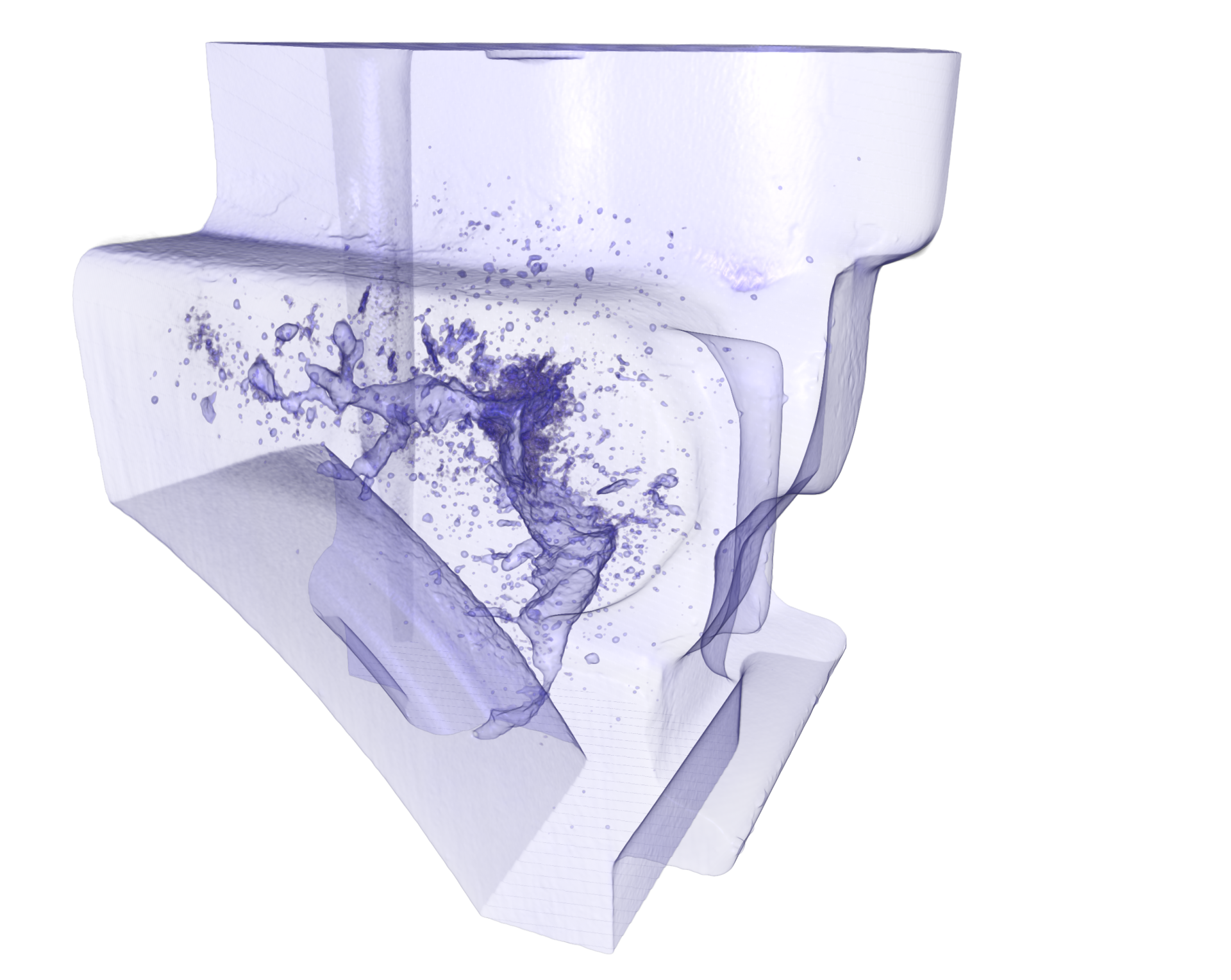 3D-Modell eines Bauteils