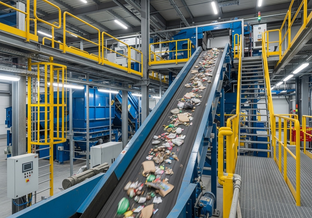 Sortieranlage für Abfälle